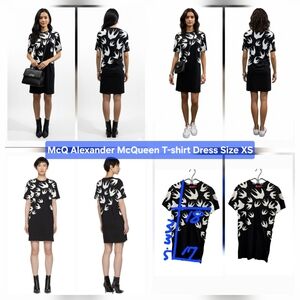 McQ Alexander McQueen T-shirt Dress Size XS
